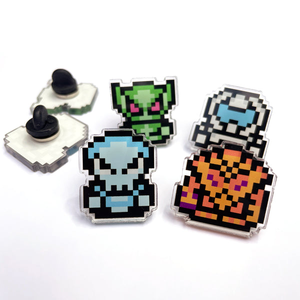 Glyos Pixel Pin Set