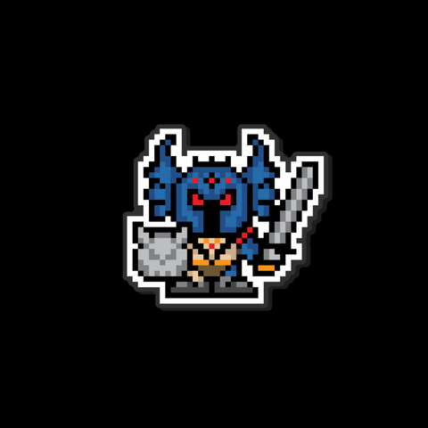 Wardude Pixel Pin